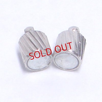 画像2: スモールマグネットクラスプ　ロジウムカラー　2個セット