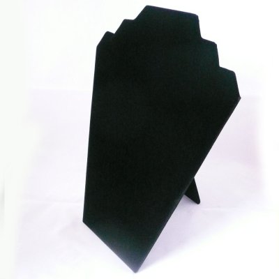 画像1: 折りたたみトルソー（段差付）　ブラック
