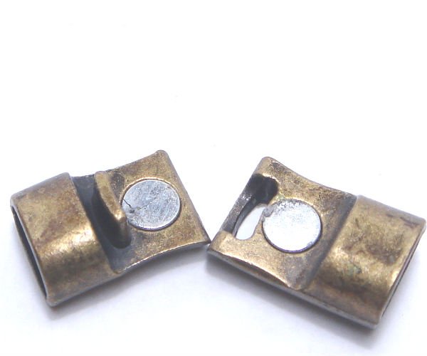 画像3: ロングマグネットクラスプ（L)　金古美 (3)