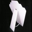 画像2: 折りたたみトルソー（段差付）　ホワイト (2)