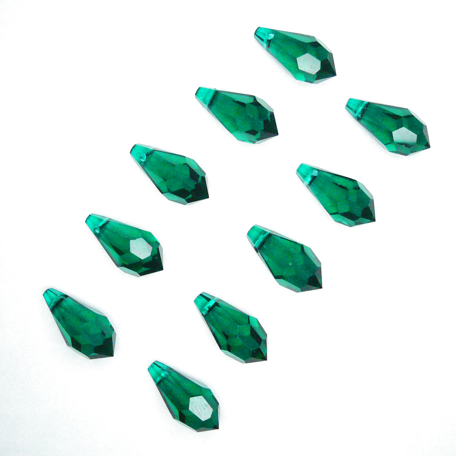 6000 EMERALD（エメラルド）13X6.5mm 2グロス - ビーズショップ StarDust